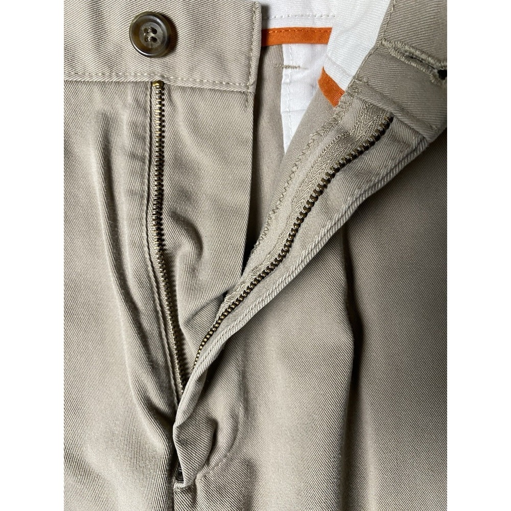 Dockers D3 Classic‎ Fit Khaki Chino Pants Men's 35x30 Flat Front Casual Tan - Picture 8 of 9